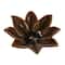 Hello Honey® 5" Multicolor Rustic Glaze Stoneware Flower Plate, 12ct.